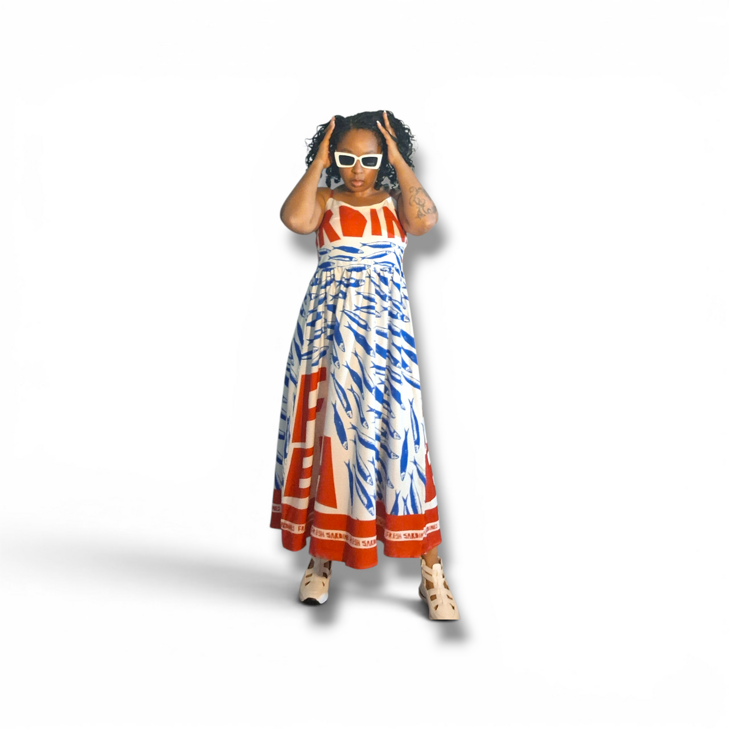 Stay Fresh Spaghetti Strap Midi Dress